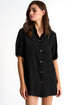 Shan Soie Silk short sleeve blouse